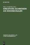 Kreatives Schreiben an Hochschulen