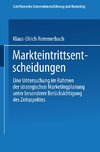 Markteintrittsentscheidungen