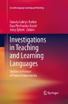 Investigations in Teaching and Learning Languages