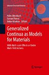 Generalized Continua as Models for Materials