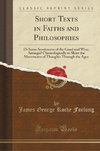 Forlong, J: Short Texts in Faiths and Philosophies