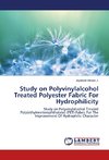 Study on Polyvinylalcohol Treated Polyester Fabric For Hydrophilicity