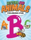 Letters and Animals Coloring Fun