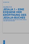 Jesaja 1 - Eine Exegese der Eröffnung des Jesaja-Buches