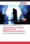 ¿Fideicomiso o crédito para financiar infraestructura pública?