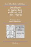 Demokratie in Deutschland und Frankreich 1918-1933/40