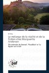 Le mélange de la réalité et de la fiction chez Marguerite Andersen