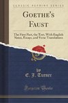 Turner, E: Goethe's Faust