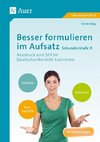 Besser formulieren im Aufsatz Sekundarstufe II