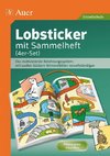 Lobsticker mit Sammelheft (4er-Set)