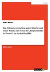 Das Dilemma zwischen guter Absicht und realer Politik. Die Norm der 