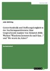 Gottes-Symbolik und Hoffnungslosigkeit in der Nachkriegszeitliteratur. Eine vergleichende Analyse von Heinrich Bölls Werken 