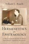 Hermeneutics as Epistemology