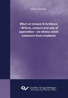 Effect of mineral N fertilizers - N form, amount and way of application - on nitrous oxide emissions from croplands