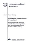 Förderung der Biogasproduktion in Deutschland