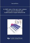 An NMR study of the spin chain systems copper pyrazine dinitrate and bisphenazinium copper tetrachloride