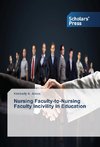 Nursing Faculty-to-Nursing Faculty Incivility in Education