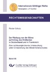 Der Rückzug von der Börse auf Antrag des Emittenten in Deutschland und in Frankreich