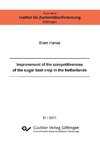 Improvement of the competitiveness of the sugar beet crop in the Netherlands