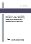 Bode, C: Analytische und numerische Verfahren zur Beschreibu