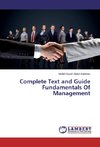 Complete Text and Guide Fundamentals Of Management