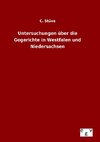 Untersuchungen über die Gogerichte in Westfalen und Niedersachsen