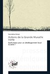 Actions de la Grande Muraille Verte