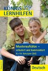 Musteraufsätze - erläutert und kommentiert.  8.-10. Schuljahr G8