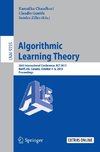 Algorithmic Learning Theory