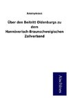 Über den Beitritt Oldenburgs zu dem Hannöverisch-Braunschweigischen Zollverband