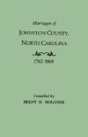 Marriages of Johnston County, North Carolina, 1762-1868