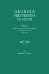 Georgia Free Persons of Color, Volume I