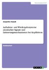 Aufnahme- und Wiedergabesysteme akustischer Signale und Entzerrungsmechanismen bei Kopfhörern