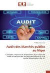 Audit des Marchés publics au Niger