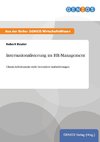 Internationalisierung im HR-Management