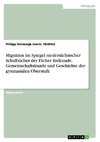 Migration im Spiegel niedersächsischer Schulbücher der Fächer Erdkunde, Gemeinschaftskunde und Geschichte der gymnasialen Oberstufe