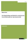 Zur Begründung und Kritik des Stellenwerts von Gerätturnen im Sportunterricht