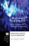 Christian Life and Witness