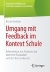 Umgang mit Feedback im Kontext Schule