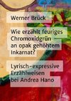 Wie erzählt feuriges Chromoxidgrün an opak gehöhtem Inkarnat? Lyrisch-expressive Erzählweisen bei Andrea Hano