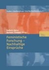 Feministische Forschung - Nachhaltige Einsprüche