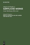 Schriften aus den Jahren von 1803 bis 1804