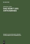 Das Edikt des Artaxerxes