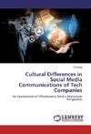 Cultural Differences in Social Media Communications of Tech Companies