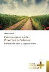 Commentaires sur les Proverbes de Salomon