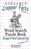 Circle It, Crapper Facts, Book 1, Word Search, Puzzle Book