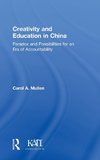 Creativity and Education in China