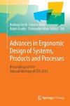 Advances in Ergonomic Design  of Systems, Products and Processes