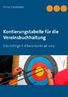 Kontierungstabelle für die Vereinsbuchhaltung