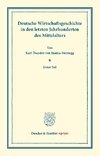 Deutsche Wirtschaftsgeschichte